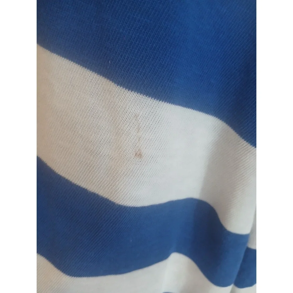 Vintage Polo Ralph Lauren Dragon RLPC Patch Rugby Striped Shirt XXLT Tall - Picture 4 of 7